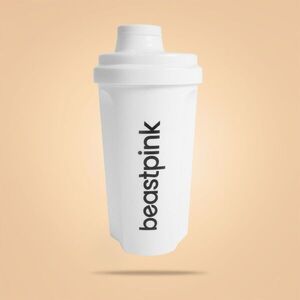 BeastPink Šejkr BeastPink bílý 700 ml obraz