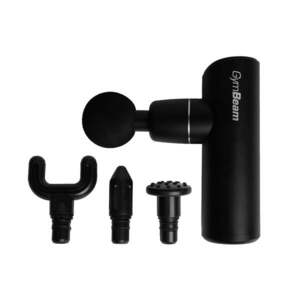 GymBeam Mini masážní pistole Black obraz