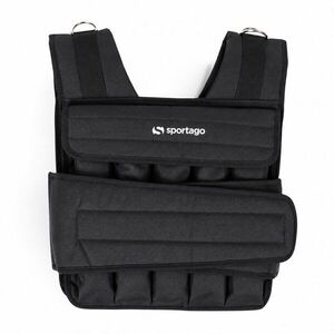Sportago Gravus 10 kg – zátěžová vesta s vyjímatelnými vaky obraz