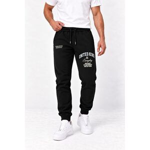 Tepláky Jogger, Barva Černá, s Potiskem Worldwide Originals obraz