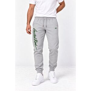 Tepláky Jogger, Barva Šedá, s Potiskem Forest Signature obraz