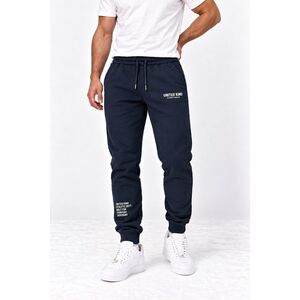 Tepláky Jogger, Barva Modrá, s Potiskem Everyday Movement obraz