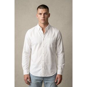 Košile Oxford Easy Iron, Barva Bílá obraz