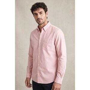 Košile Oxford Easy Iron, Barva Růžová obraz