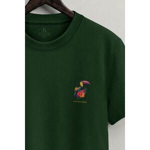 Tričko, Barva Zelená, s Potiskem Toucan Pocket Badge obraz