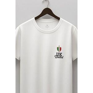 Tričko, Barva Bílá, s Potiskem Italia Token obraz