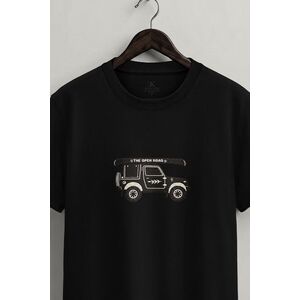Tričko, Barva Černá, s Potiskem Off Road Badge obraz