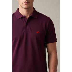 Polo Tričko, Barva Bordó, s Potiskem Red Rider Icon obraz