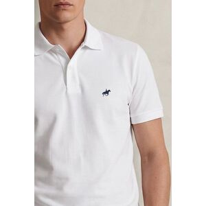Polo Tričko, Barva Bílá, s Potiskem Blue Rider Icon obraz