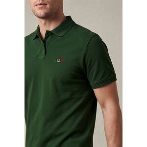 Polo Tričko, Barva Zelená, s Potiskem Italia Mini Flag obraz