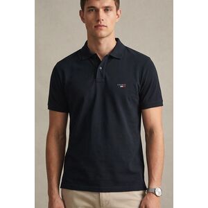 Polo Tričko, Barva Modrá, s Potiskem France Mini Label obraz