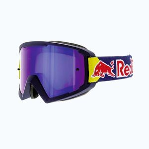 Motokrosové brýle RedBull Spect Whip, modré matné, plexi modré zrcadlové obraz