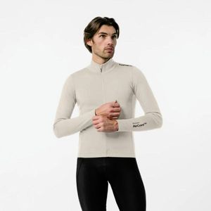 CASTELLI Cyklistická zateplená bunda - ESPRESSO 2 - béžová obraz