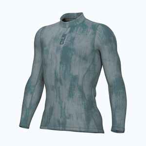 ALÉ Cyklistické triko s dlouhým rukávem - INTIMO KNITTED - modrá obraz