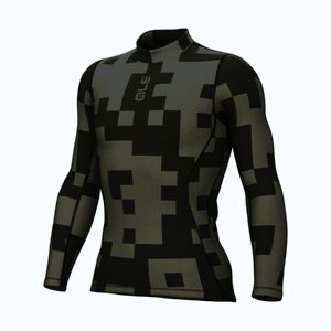 ALÉ Cyklistické triko s dlouhým rukávem - INTIMO KNITTED - šedá obraz