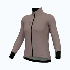 ALÉ Cyklistická zateplená bunda - PRAGMA FONDO 3.0 - hnědá obraz