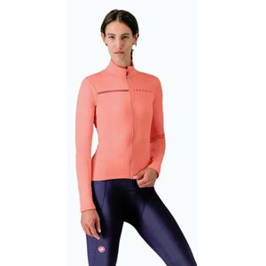 CASTELLI Cyklistický dres s dlouhým rukávem zimní - SINERGIA 2 - růžová obraz
