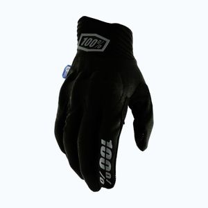 100% SPEEDLAB Cyklistické rukavice dlouhoprsté - COGNITO SMART SHOCK - černá obraz