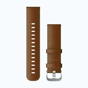 GARMIN řemínek - QUICK RELEASE 22 MM - hnědá/stříbrná obraz