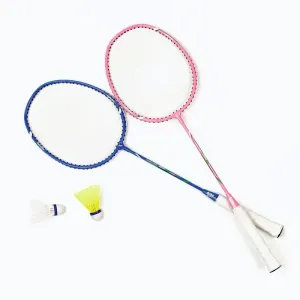Acra badmintonový set 2 Alu rakety a 2 míčky obraz