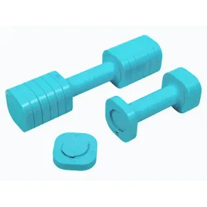Acra nastavitelná činka LADY 2-5 lb – set 2 ks v balení celkem 4, 66 Kg obraz