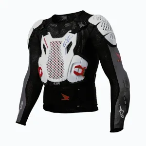 Alpinestars Chránič těla Bionic Plus 2 Honda kolekce 2024 bílo-modro-červeno-černý POUZE 2XL (VÝPRODEJ) obraz
