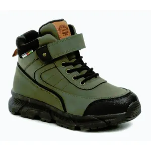 American Club XT142-24 khaki zimní boty - EU 34 obraz