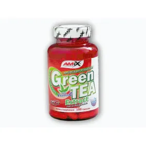Amix Green TEA Extract with vitamin C 100 kapslí obraz
