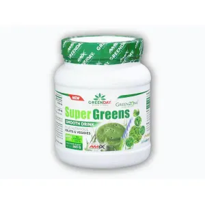 Amix GreenDay Super Greens Smooth Drink 360g - Green apple obraz