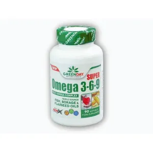 Amix GreenDay Super Omega 3-6-9 90 kapslí obraz