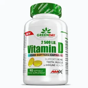Amix Nutrition Vitamin D 2500 I.U. 90 kapslí obraz