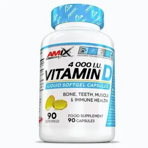 Amix Nutrition Vitamin D 4000 I.U. 90 kapslí obraz