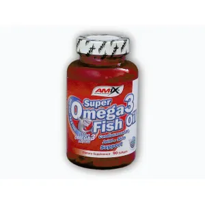 Amix Super Omega 3 Fish Oil 1000mg 90 kapslí obraz