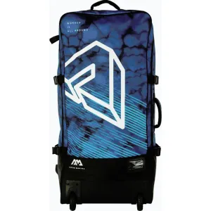 Aqua Marina Premium BLUE 90l s kolečky 2025 blue transportní vak obraz