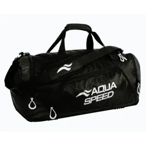 Aqua-Speed Duffle Bag L sportovní taška černá-bílá - 1 ks obraz
