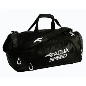 Aqua-Speed Duffle Bag M sportovní taška černá-bílá - 1 ks obraz