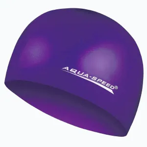 Aqua-Speed Mega koupací čepice fialová - 1 ks obraz