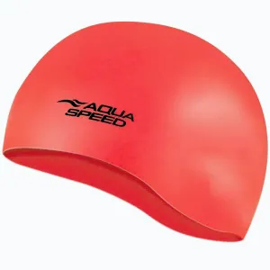 Aqua-Speed Mono koupací čepice červená - 1 ks obraz