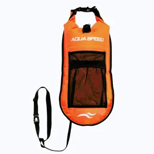 Aqua Speed Plavecká bojka OPEN WATER SWIM s kapsou 17l oranžová obraz