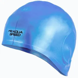 Aqua-Speed Volume Ear Cap koupací čepice modrá - 1 ks obraz