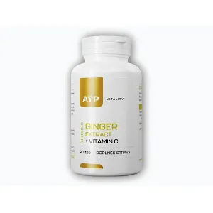 ATP Vitality Ginger Extract + Vitamin C 90 kapslí obraz