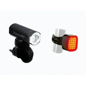 Author LUMINA 550 lm USB Alloy / Cubus USB CobLed 50 lm černá sada světel obraz