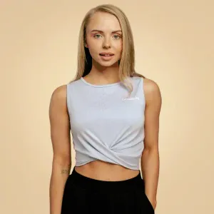 BeastPink Women‘s Breeze Cropped Top Dove - XL obraz
