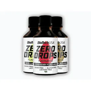 BioTech USA Zero Drops 50ml - Tmavá čokoláda obraz