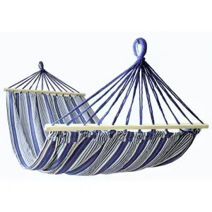 Calter Houpací síť Fiesta 200x100 cm modro-bílá obraz