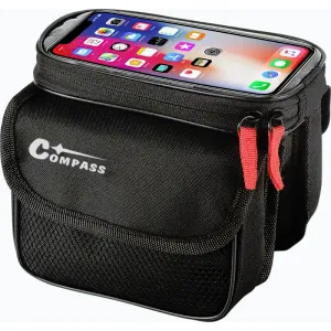 Compass Bike Cyklotaška nad rám oboustranná + PHONE 6, 7" obraz