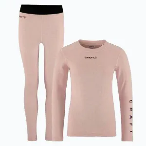 Craft CORE Warm Baselayer 1909712 Junior set POUZE 98 - černá (VÝPRODEJ) obraz