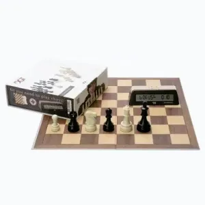 DGT DGT Starter set Šachová souprava Advanced (figurky + šachovnice + hodiny) obraz