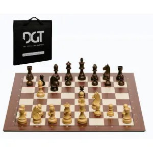 DGT Elektronické šachy DGT Smart Board s dřevěnými figurami + brašna (AKČNÍ CENA) obraz