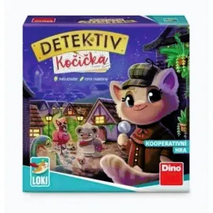 Dino Detektiv kočička obraz